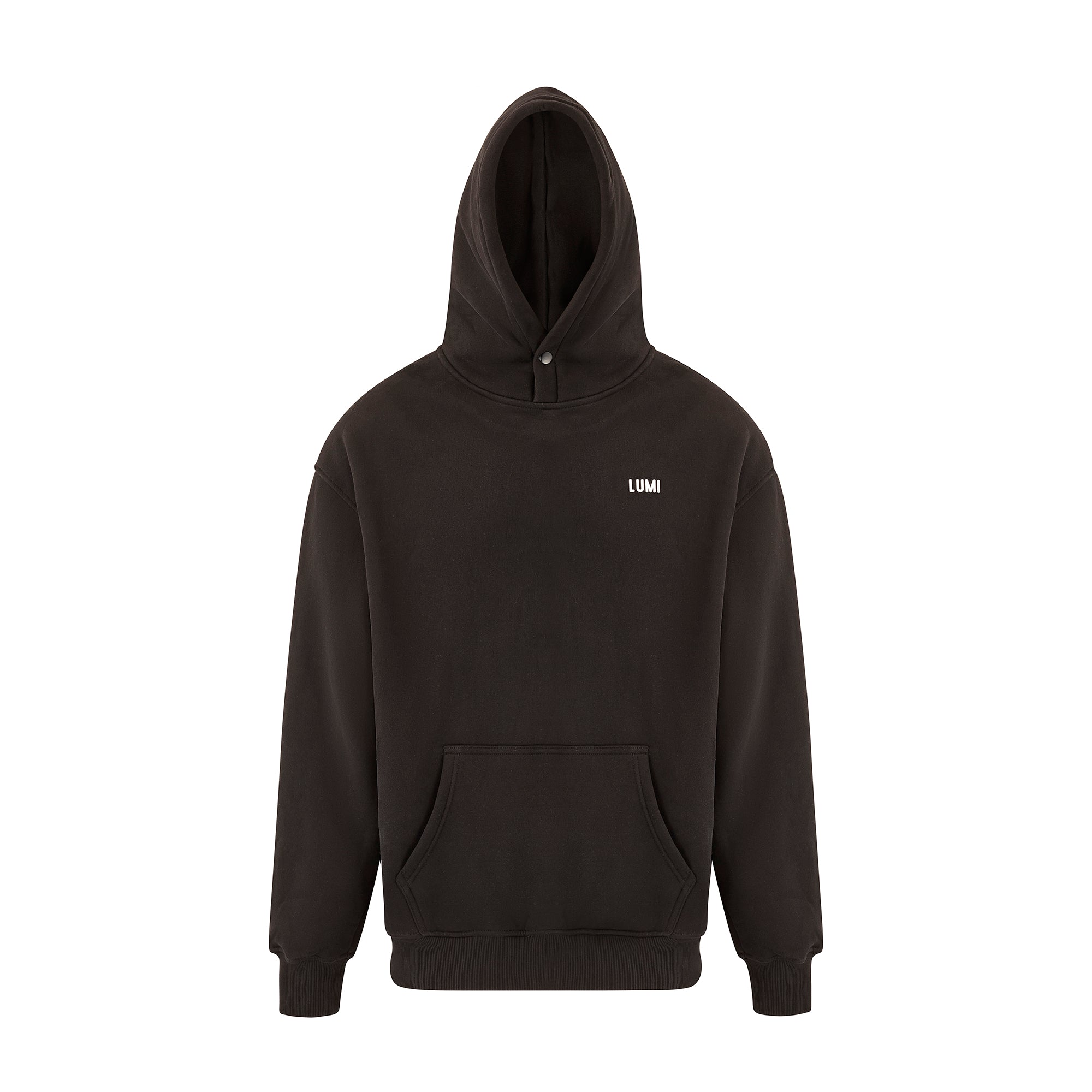 Unisex LCC Oversized Hoodie Black – LUMI Therapy