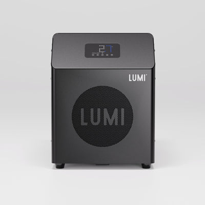 LUMI Mini Chiller 2. Compact and powerful ice bath chiller unit.