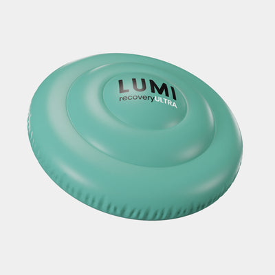 The LUMI Max Ultra UFO ice bath lid in Mint green.
